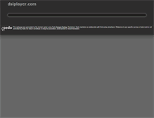Tablet Screenshot of cn.dsiplayer.com